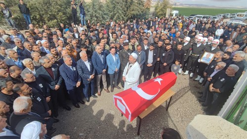 Nusaybin'de vefat eden Kıbrıs Harekatı Gazisi törenle defin edildi
