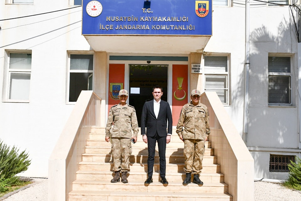 Kaymakamımız Sayın Evren ÇAKIR, İlçe Jandarma Komutanlığı'nı ziyarette bulundu.